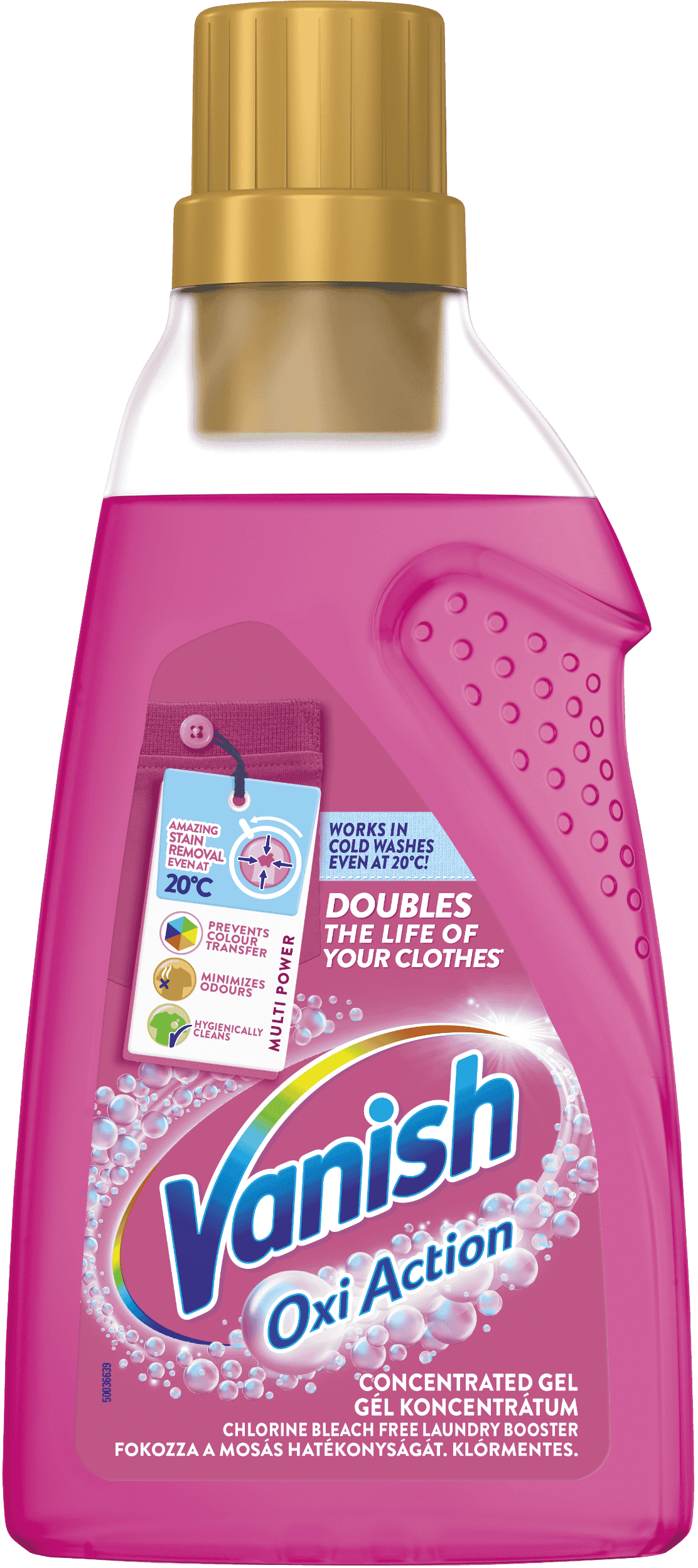 Vanish Oxi Action Folteltávolító gél koncentrátum, 750ml